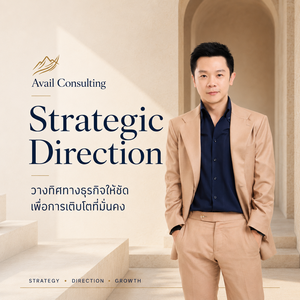 Avail Consulting · Strategic Direction · วางทิศทางธุรกิจให้ชัด เพื่อการเติบโตที่มั่นคง